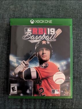 MLB R.B.I. 19 Baseball Xbox One - Orange and Black Cover